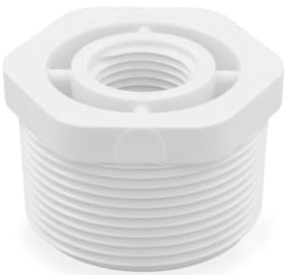 PVC REDUCING BUSHING 1 1/2" - 2"