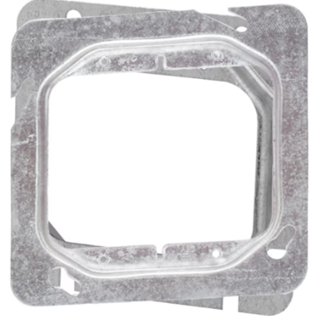 STEEL 1-GANG 1/2" RAISED COVER 4 11/16"