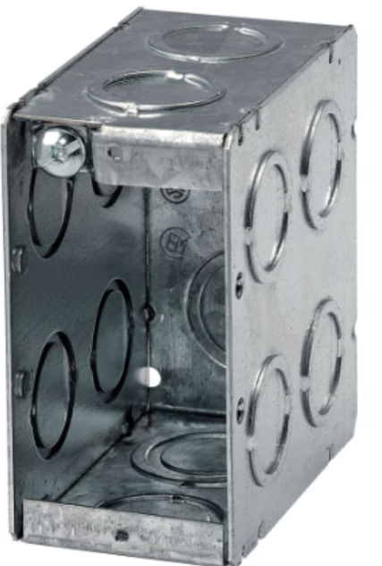 STEEL OVERSIZE WELDED DEVICE BOX 3" x 2 1/4" x 2 1/2"