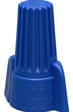 WIRE CONNECTOR BLUE 14-6 AWG (500 each bag)