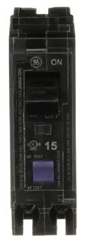 DUAL FUNCTION 1P 15AMP 10KA Miniature Circuit Breaker