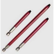 70240R Driver Bit - #2 Red Square x 4"