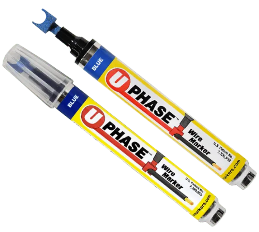U-Phase Marker 4 Color-1ea: Blue, Red, White, & Green