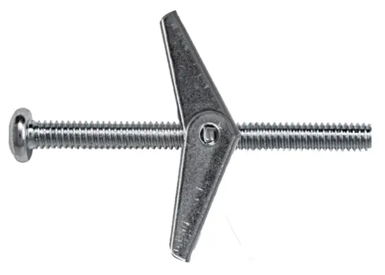 Spring Toggle Heads 3/16" with Bolt (Qty 50)
