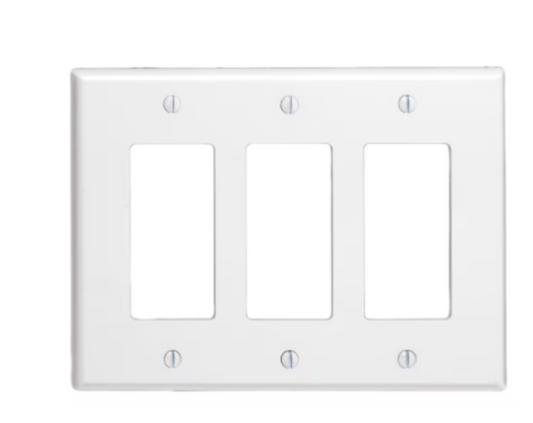 3G DECORA PLATE WHITE