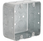 4 11/16" STEEL SQUARE DEEP BOX WITH  KO