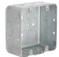 4" STEEL SQUARE DEEP BOX WITH  KO