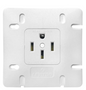 50A STOVE RECEPTACLE WHITE