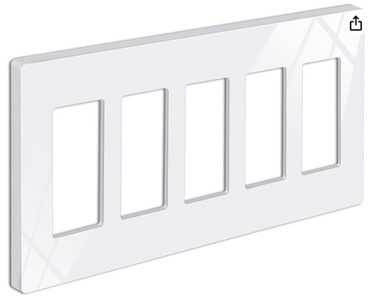 5G DECORA PLATE WHITE