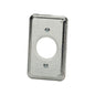 STEEL RECTANGULAR 1" KNOCKOUT  COVER