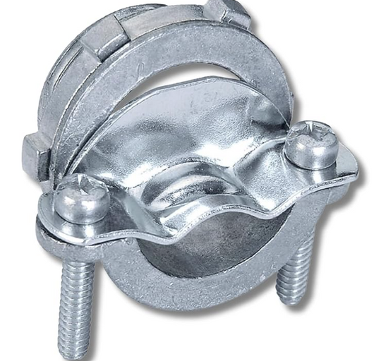 EMT SET SCREW COUPLING-STEEL WITH  ZINC PLATED 1/2"