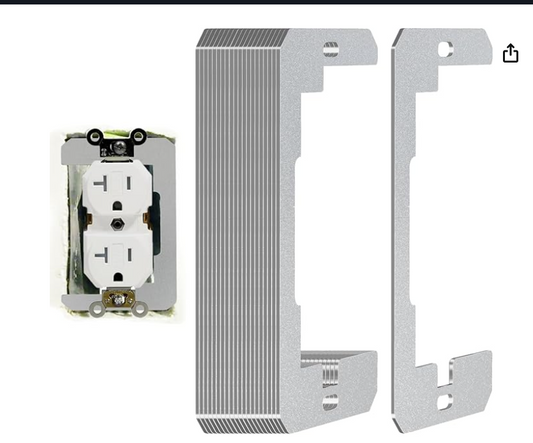 F-CLIP  DEVICE BOX SUPPORTS  MAX WALL THICKNESS 1"