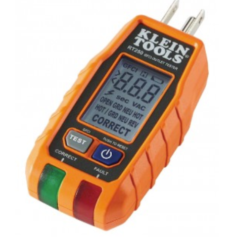 GFI TESTED W/ LCD SCREEN