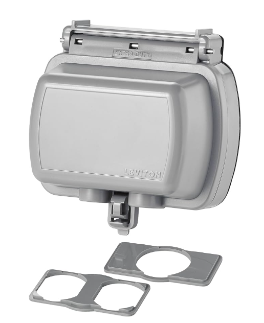 HORIZ WHILE-IN-USE GFCI COVER