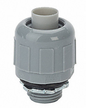 NON-METALLIC LIQUID TIGHT  CONNECTOR 1" GRAY COLOR