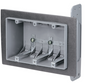 PLASTIC DEVICE BOX  2 GANG WITH  GASKET
