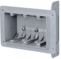 PLASTIC DEVICE BOX  3 GANG WITH  GASKET