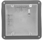 PLASTIC DEVICE BOX  4 11/16  WITH  GASKET