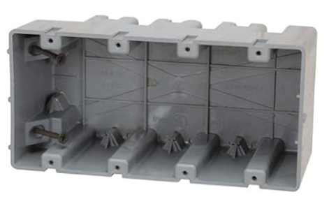 Device Rectangular Plastic Box PLASTIC DEVICE BOX 4 GANG – PL Electric Supply