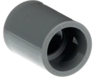 PVC COUPLING 1/2"