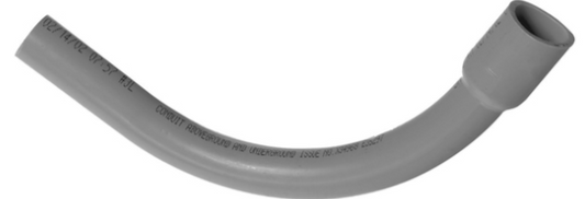 PVC ELBOW SCH40 1" 90 with one bell  end