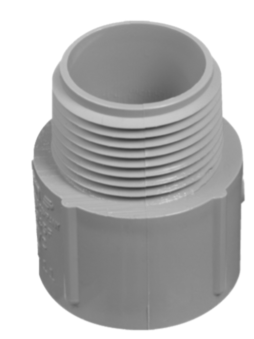PVC MALE ADAPTOR 1 1/4"