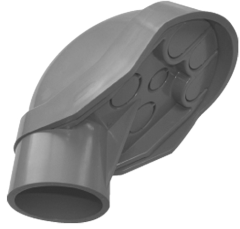 PVC SERVICE ENTRANCE  CAPS 2"