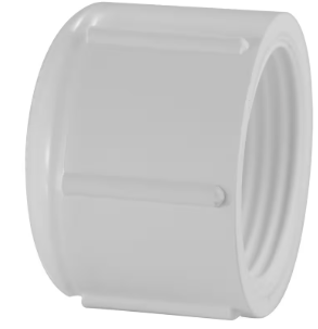 PVC THREADED END CAP (CONDUIT  CAP) 1/2"