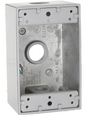 STEEL GANGABLE DEVICE BOX FOR  ARMOURED CABLE