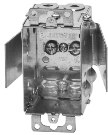 STEEL GANGABLE DEVICE BOX WITH  FLUSH EARS