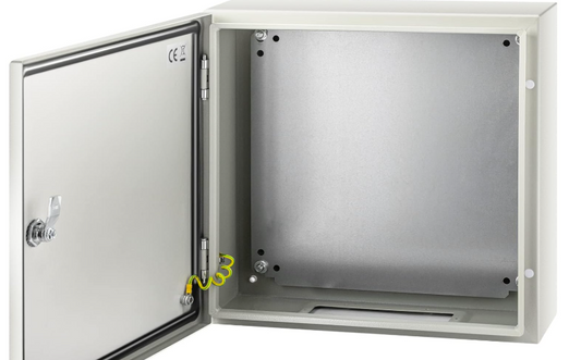 STEEL HIGH VOLT DEVICE BOX FOR  ARMOUR CAB WITH BRACKET
