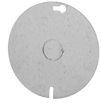STEEL ROUND COVER 4" x 4"