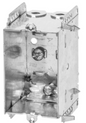 STEEL SINGLE GANG WELDED DEVICE  BOX 3" x 2" x 2 1/2"