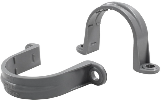 TWO HOLE PVC STRAP 1/2"