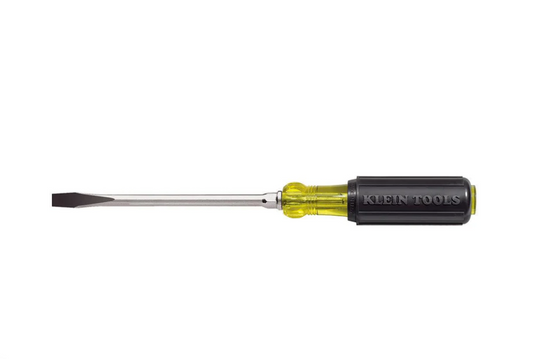 1/4"X4" KEYSTONE ROUND SHANK SCRDRVR