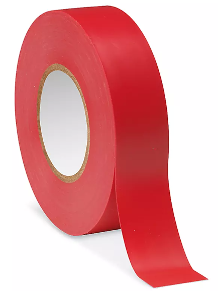 PVC ELECTRICAL TAPE RED