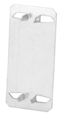 PROTECTOR PLATES FOR WOOD STUDS 1-3/8"X3" QTY BOX 25PC