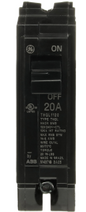 20A CIRCUIT BRK 10KA QL 1 POLE 120/240V PLUG IN