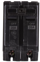 20A CIRCUIT BRK 10KA QL 2 POLE 120/240V PLUG IN