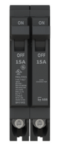 Tandem 15A/1P & 15A/1P 120/240V THQLT Breaker