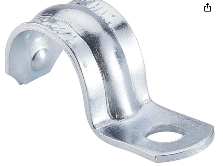 1" EMT 1 HOLE MOUNTING STRAP