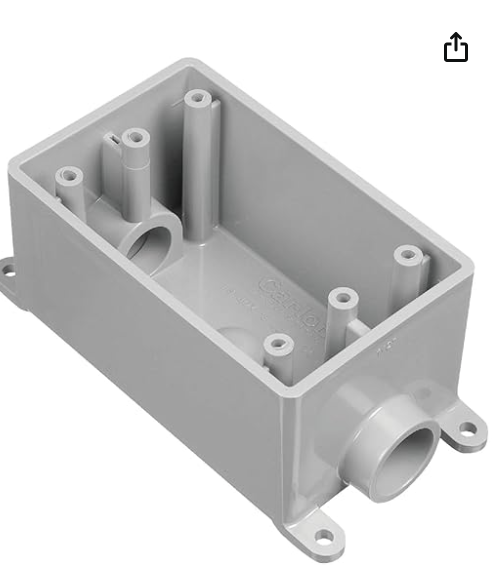 1 GANG FSC BOX 3/4"