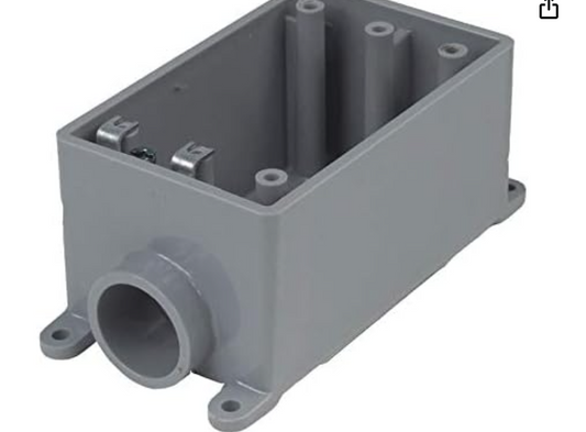 1 GANG FSE BOX 3/4"