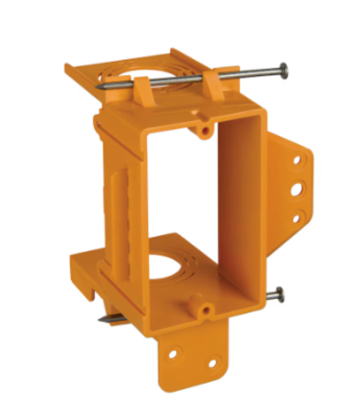 1-GANG LOW VOLTAGE NAIL-ON MOUNTING  BRACKET