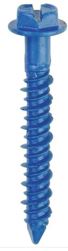 3/16 x 1-1/4 Hex Head Concrete Screw (Qty 50)