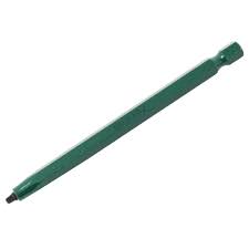 70160G Driver Bit - #1 Green Square x 6"