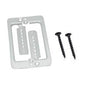1-GANG LOW VOLTAGE RETROFIT DRYWALL BRACKET WITH SCREWS