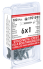 6 x 1 Flat Kwixin (Qty 100)