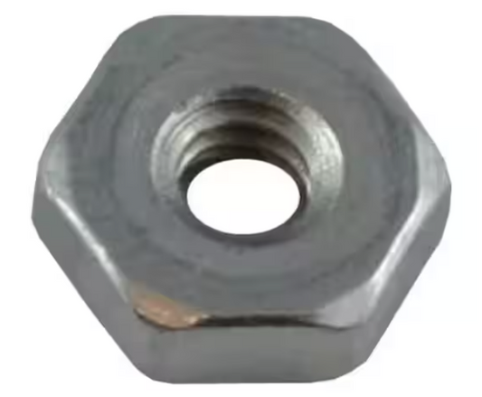 10-32 Zinc Plated Hex Nut (Qty 100)