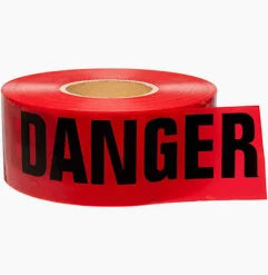 "CAUTION Buried Electric Line Tape red 3Inchx1000FT R"